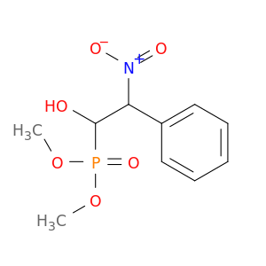 Phosphonic acid, (1-hydroxy-2-nitro-2-phenylethyl)-, dimethyl ester