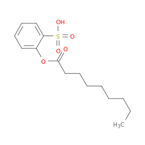 Nonanoic acid, sulfophenyl ester