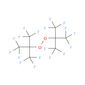Peroxide, bis[2,2,2-trifluoro-1,1-bis(trifluoromethyl)ethyl]