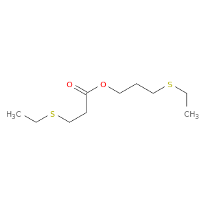 Propanoic acid,3-(ethylthio)-, 3-(ethylthio)propyl ester