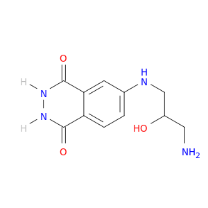 1,4-Phthalazinedione, 6-[(3-amino-2-hydroxypropyl)amino]-2,3-dihydro-