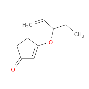 2-Cyclopenten-1-one, 3-[(1-ethyl-2-propenyl)oxy]-