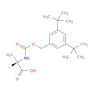 L-Alanine, N-[[[3,5-bis(1,1-dimethylethyl)phenyl]methoxy]carbonyl]-