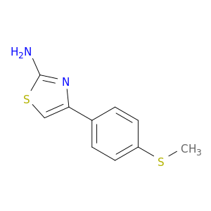 4-(4-(Methylthio)phenyl)thiazol-2-amine