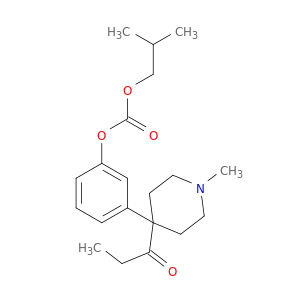 Carbonic acid, 3-[1-methyl-4-(1-oxopropyl)-4-piperidinyl]phenyl2-methylpropyl ester