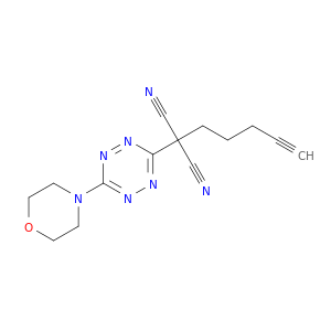 Propanedinitrile, [6-(4-morpholinyl)-1,2,4,5-tetrazin-3-yl]-4-pentynyl-