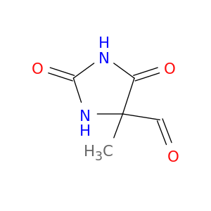 4-methyl-2,5-dioxoimidazolidine-4-carbaldehyde