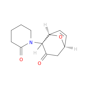 2-Piperidinone, 1-[(1R,2S,5R)-3-oxo-8-oxabicyclo[3.2.1]oct-6-en-2-yl]-