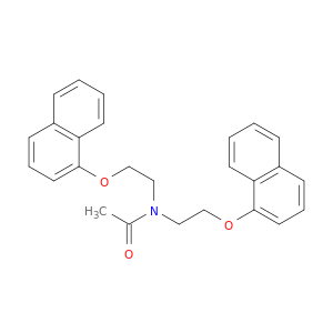 Acetamide, N,N-bis[2-(1-naphthalenyloxy)ethyl]-