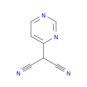 2-(pyrimidin-4-yl)propanedinitrile