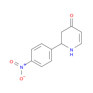 4(1H)-Pyridinone, 2,3-dihydro-2-(4-nitrophenyl)-