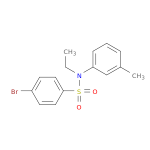 4-bromo-N-ethyl-N-(3-methylphenyl)benzenesulfonamide
