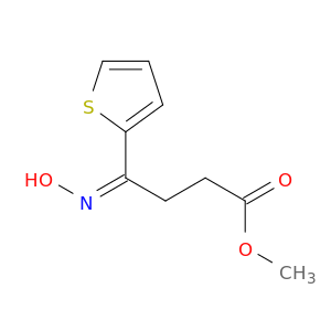 METHYL (4Z)-4-(HYDROXYIMINO)-4-(2-THIENYL)BUTANOATE