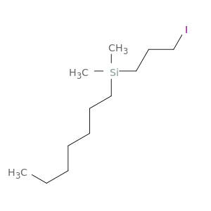 Silane, heptyl(3-iodopropyl)dimethyl-