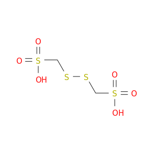 sulfomethyldisulfanylmethanesulfonic acid