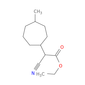 ethyl cyano(4-methylcycloheptyl)acetate