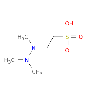 Ethanesulfonic acid, 2-(trimethylhydrazino)-