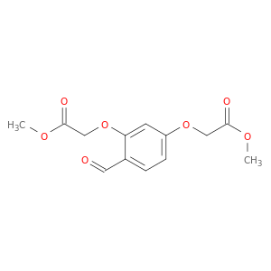 methyl 2-[2-formyl-5-(methoxycarbonylmethoxy)phenoxy]acetate