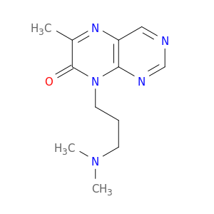 7(8H)-Pteridinone, 8-[3-(dimethylamino)propyl]-6-methyl-