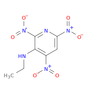 3-Pyridinamine, N-ethyl-2,4,6-trinitro-