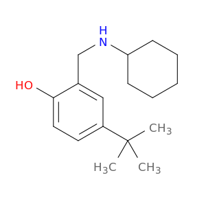 Phenol, 2-[(cyclohexylamino)methyl]-4-(1,1-dimethylethyl)-