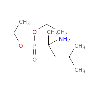 Phosphonic acid, (1-amino-1,3-dimethylbutyl)-, diethyl ester