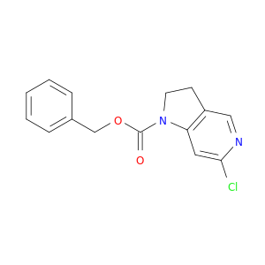 Benzyl 6-chloro-2,3-dihydro-1H-pyrrolo[3,2-c]pyridine-1-carboxylate