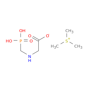2-(phosphonomethylamino)acetate; trimethylsulfanium