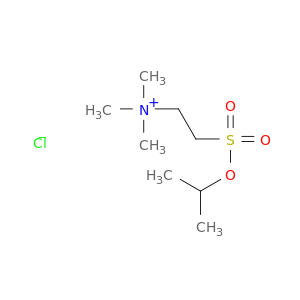 Ethanaminium, N,N,N-trimethyl-2-[(1-methylethoxy)sulfonyl]-, chloride