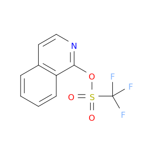 Methanesulfonic acid, trifluoro-, 1-isoquinolinyl ester