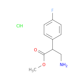 Methyl 3-amino-2-(4-fluorophenyl)propanoate hydrochloride