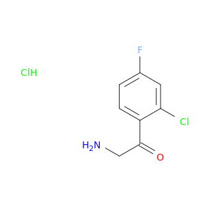 2-Amino-1-(2-chloro-4-fluorophenyl)ethan-1-one hydrochloride