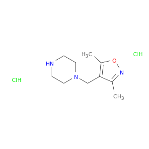 1-[(Dimethyl-1,2-oxazol-4-yl)methyl]piperazine dihydrochloride