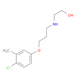 2-{[3-(4-CHLORO-3-METHYLPHENOXY)PROPYL]AMINO}ETHANOL