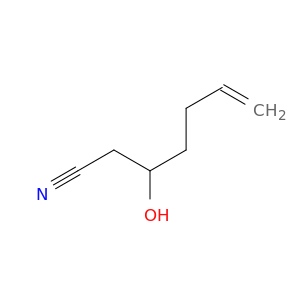 6-Heptenenitrile, 3-hydroxy-