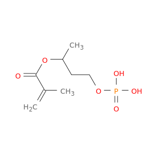 2-Propenoic acid, 2-methyl-, 1-methyl-3-(phosphonooxy)propyl ester