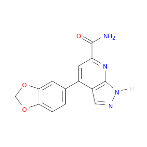 1H-Pyrazolo[3,4-b]pyridine-6-carboxamide, 4-(1,3-benzodioxol-5-yl)-