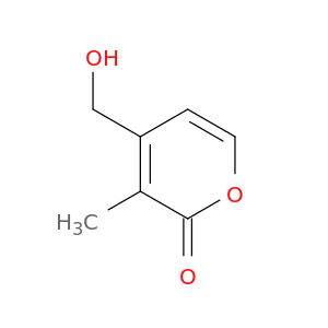 2H-Pyran-2-one, 4-(hydroxymethyl)-3-methyl-