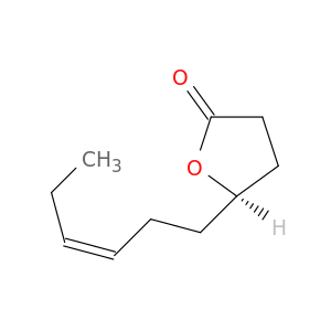 2(3H)-Furanone, 5-(3Z)-3-hexenyldihydro-, (5R)-