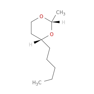 1,3-Dioxane, 2-methyl-4-pentyl-, (2S,4R)-