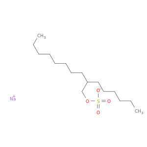 1-癸醇,2-己基,1-(硫酸氢),钠盐(1：1)