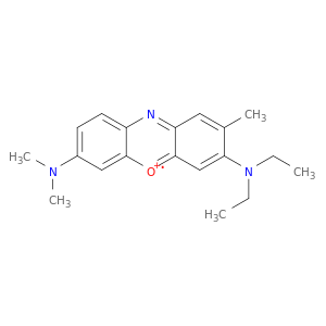 Phenoxazin-5-ium, 3-(diethylamino)-7-(dimethylamino)-2-methyl-