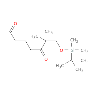 Heptanal, 7-[[(1,1-dimethylethyl)dimethylsilyl]oxy]-6,6-dimethyl-5-oxo-
