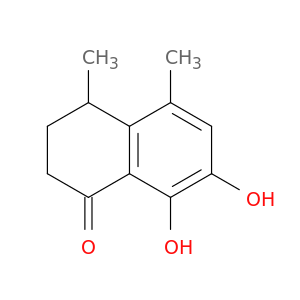 1(2H)-Naphthalenone, 3,4-dihydro-7,8-dihydroxy-4,5-dimethyl-