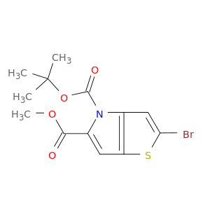 4-tert-Butyl 5-methyl 2-bromo-4H-thieno[3,2-b]pyrrole-4,5-dicarboxylate