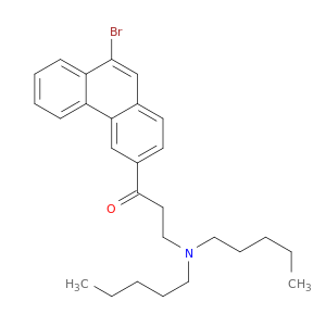 1-(9-BROMO-3-PHENANTHRYL)-3-(DIPENTYLAMINO)-1-PROPANONE