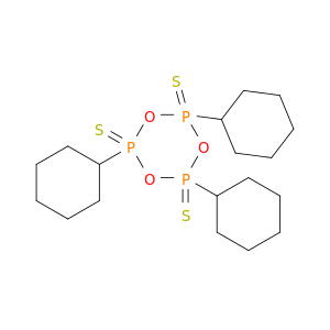 1,3,5,2,4,6-Trioxatriphosphorinane, 2,4,6-tricyclohexyl-, 2,4,6-trisulfide