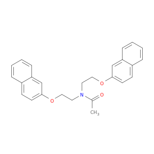 Acetamide, N,N-bis[2-(2-naphthalenyloxy)ethyl]-