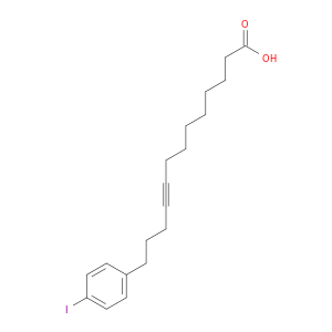 9-Tridecynoic acid, 13-(4-iodophenyl)-