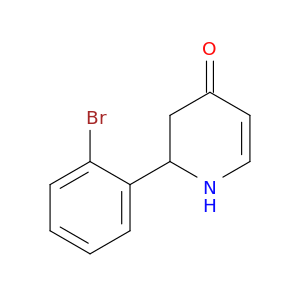 4(1H)-Pyridinone, 2-(2-bromophenyl)-2,3-dihydro-